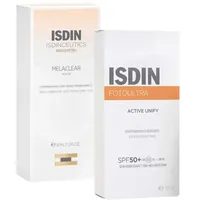 Isdin Isdinceutics Melaclear Serum 30 ml + FotoUltra Active Unify LSF 50 50 ml