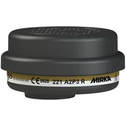 Mirka A2P3 R Filter für Halbmaske - Menge: 8 Stück