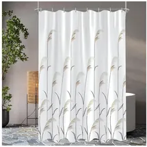 luxuskollektion Duschvorhang Weizenohr 80 x 180 cm wasserabweisend