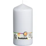 Bolsius Stumpenkerze 20 cm weiß