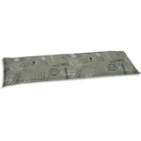 GO-DE Bank-Auflage 3-Sitzer anthrazit 145 x 45 x 6 cm, anthrazit