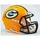 Riddell Mini Football Helm - NFL Speed Green Bay Packers