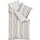 KAEPPEL Curvy Gestreift Silber/Grau 135 x 200 cm + 80 x 80 cm