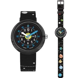 Flik Flak SOLAR SYSTEM 32 mm Stoffarmband Schwarz