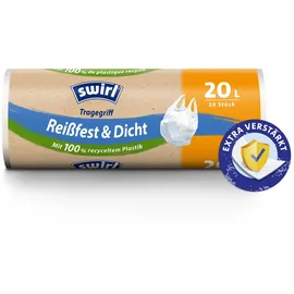 Swirl swirl® Tragegriff-Müllbeutel 20 l 20 Stück