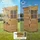 MCombo Gartenschrank 1,20 x 0,86 m Beige