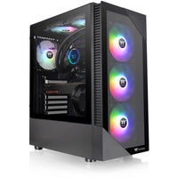 Thermaltake View 200 TG ARGB schwarz, Glasfenster (CA-1X3-00M1WN-00)