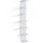 Vicco Wandregal Paolo 30 x 28 x 190 cm Weiß
