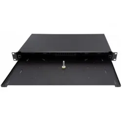 DEXLAN 395415, Rackeinbau, 1U, Faser, Schwarz