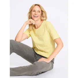 Classic Basics Ringelshirt gelb 44