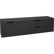 Mäusbacher Bonnie Lowboard 168x47x45 cm Anthrazit matt/Holzwerkstoff