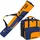 Brubaker Skitaschen Kombi Set Carver Pro Blau/Orange