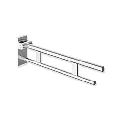 Hewi System 900 Mobiler Stützklappgriff 900.50.40540 Ausladung 900 mm, Edelstahl verchromt