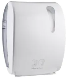 racon® designo easy Sensor Handtuchrollen-Spender 119 437 , Kunststoff, weiß