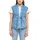 Mustang Jeansweste mit Schnürung Modell Gillian Jeansblau, XS