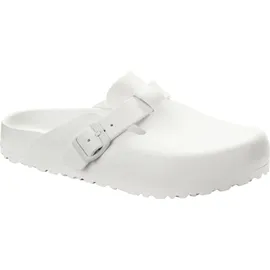 Birkenstock Boston Eva, Unisex-Erwachsene Clogs, Weiß (White), 38 EU – 38 EU Schmal