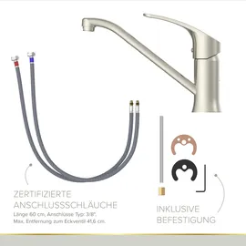 Lenz Kela Einhebelmischer Nickel