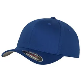 Flexfit Wooly Combed Cap blau XXL