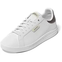 adidas Damen Court Silk Shoes Sneakers, FTWR White/FTWR White/Champagne met, 39 1/3 EU