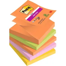 Post-it Z-Notes Boost Haftnotizen extrastark farbsortiert, 5 Blöcke