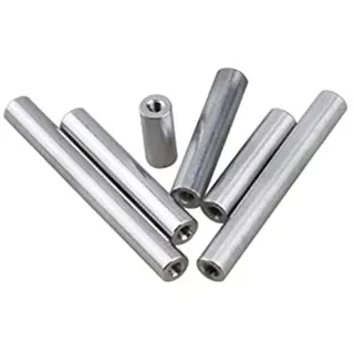 TOFIMA 2/5/10 Stück M2 M2.5 M3 M4 M5 M6 M8 * Länge 5 mm-100 mm runder Aluminium-Abstandsbolzen, Verlängerungsmutter (Color : 15mm, Size : M2 10PCS)