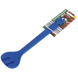 Global Partner Salatbesteck Salatgabel Salatlöffel Kunststoffbesteck PP ca 28x6x25cm leicht langlebig für Küche und Garten