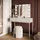 lookway SCHMINKTISCH Blanco Kaschmir Elite mit Beleuchtung PUSH OPEN