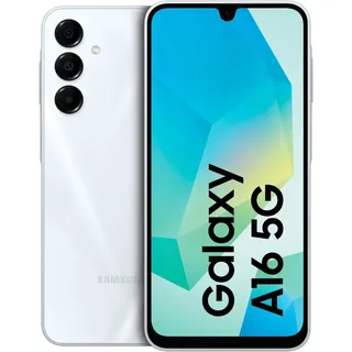 Samsung Galaxy A16 5G Smartphone (16,91 cm/6,7 Zoll, 128 GB Speicherplatz, 50 MP Kamera) grau