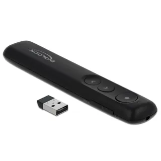 DeLock Laser Presenter schwarz, USB-A (64092)