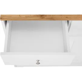 Home Affaire Buffet Kate 88 x 38 x 182 cm Weiß