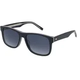 Tommy Hilfiger TH 2073/S Herren-Sonnenbrille Vollrand Quadratisch Acetat-Gestell, blau