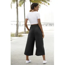 LASCANA Culotte Jersey Schwarz 34