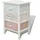 vidaXL Sideboard 38 x 57 x 28 cm Weiß