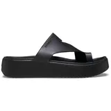 Crocs Getaway Platform Toe Loop Badesandalen Black 38-39