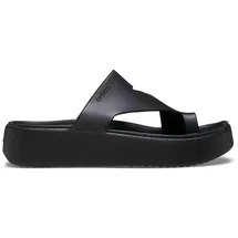 Crocs Getaway Platform Toe Loop Badesandalen Black 38-39