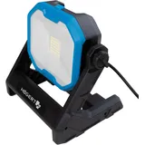 HÖGERT TECHNIK Akku-Baustrahler 18V, SMD LED Fluter, 2400 lm, 360° drehbar, 3 Leuchtmodi, 6500K, bis zu 7h Laufzeit, Akku-/Netzbetrieb, leicht & vielseitig, ohne Akku, mit Stromkabel