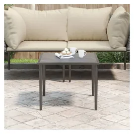 vidaXL Gartentisch 48 x 48 x 37 cm Grau