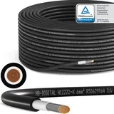 Solarkabel 6mm2 TÜV Rheinland Solarleitung Photovoltaik Verlängerung 10m