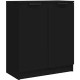 vidaXL Sideboard Schwarz 60x30x70 cm Holzwerkstoff