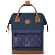 Cabaia Adventurer Essentials Backpack M Dunkelblau/Braun