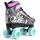 SFR Skates SFR Vision Canvas Rollschuhe mit Blumenmuster schwarz|rosa|bunt 35.5