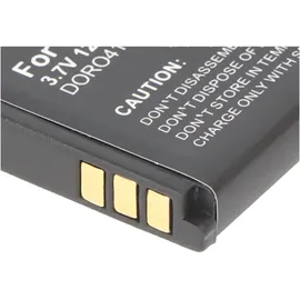 AccuCell Akku passend für den Doro Primo 413 Akku RCB413 3,7 Volt 1200mAh