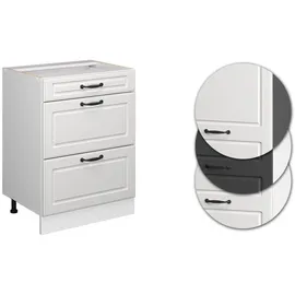 Vicco Schubladenschrank R-Line 60 x 46 x 81,5 cm Weiß