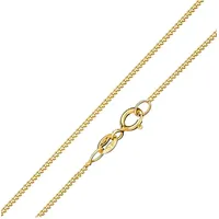 FIRETTI Panzerkette »Schmuck Geschenk Gold 333 oder 585 Collierkette 0,8 mm breit«, Made in Germany, 50098049-45 gelbgoldfarben