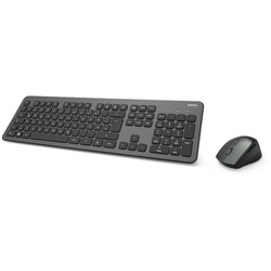 Hama »Funktastatur-/Maus-Set "KMW-700" Tastatur/Maus-Set« Tastatur- und Maus-Set schwarz