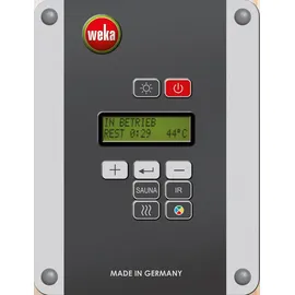 Weka Kemi Panorama 3 inkl. 7,5 kW Bio-Ofen + ext. Steuerung