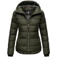 Navahoo Damen Steppjacke Warm gesteppte Winterjacke mit Kapuze Renesmee