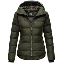 Navahoo Damen Steppjacke Warm gesteppte Winterjacke mit Kapuze Renesmee