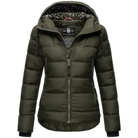 Navahoo Damen Steppjacke Warm gesteppte Winterjacke mit Kapuze Renesmee