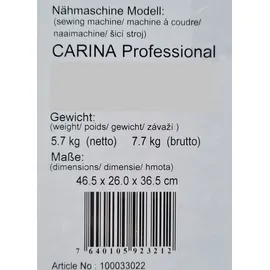 Carina Professional 2.0 blue